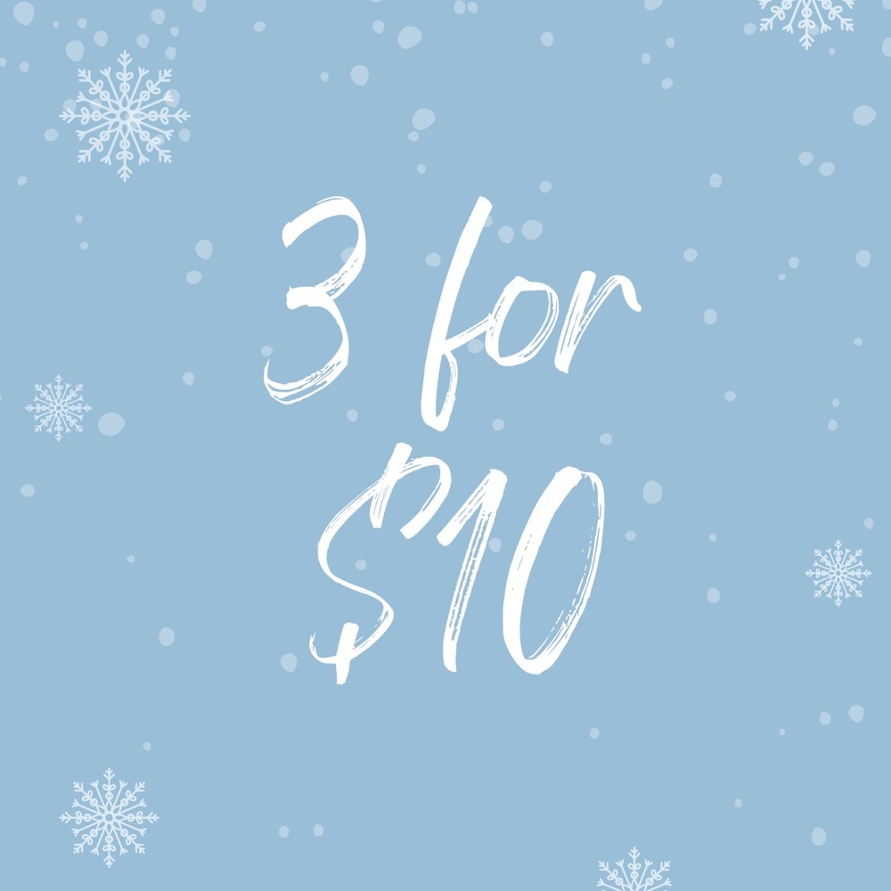 🛍 3 for $10 SALE 🛍